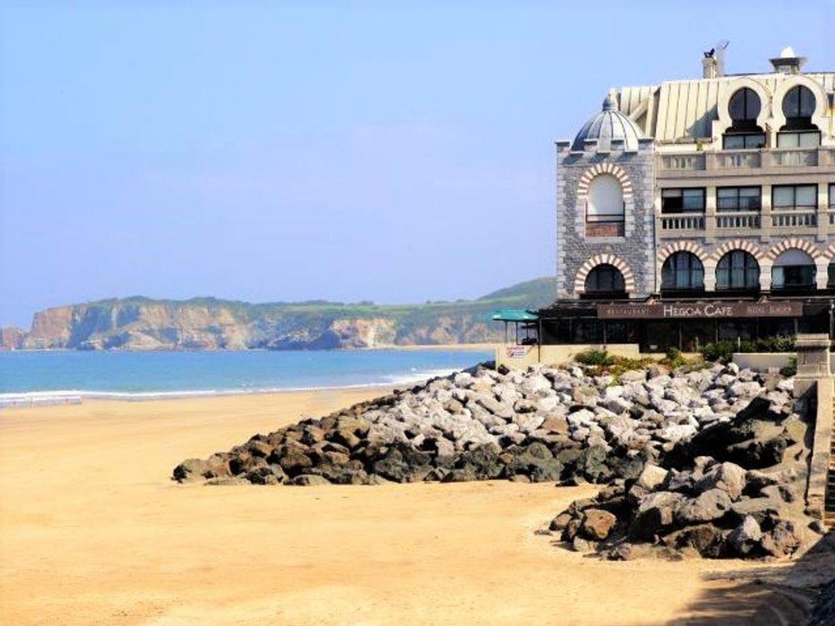 Appartement Rustique Face A La Mer A Hendaye Avec Balcon - Fr-1-2-294 Екстер'єр фото